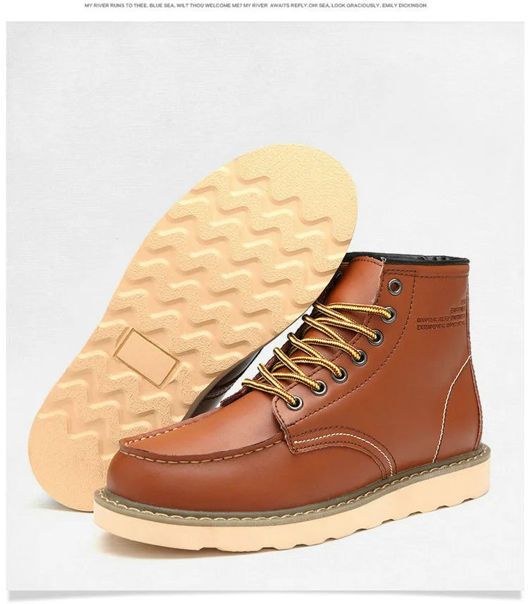 Men’s Lace-Up Ankle Boots | Rugged versatility with all-day comfort