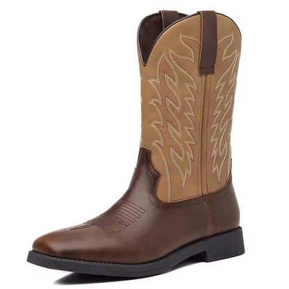 Men’s Embroidered Cowboy Boots | Western character with durable comfort
