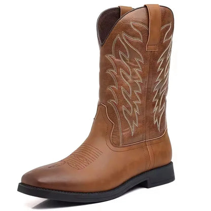 Men’s Embroidered Cowboy Boots | Western character with durable comfort