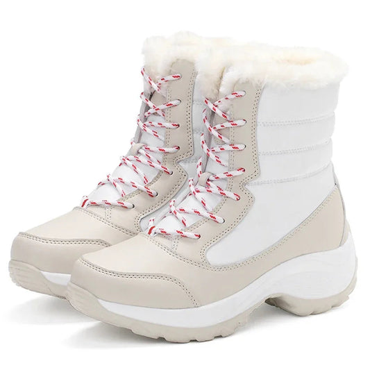 Women’s Fur-Lined Platform Snow Boots | Warm comfort with elevated winter style