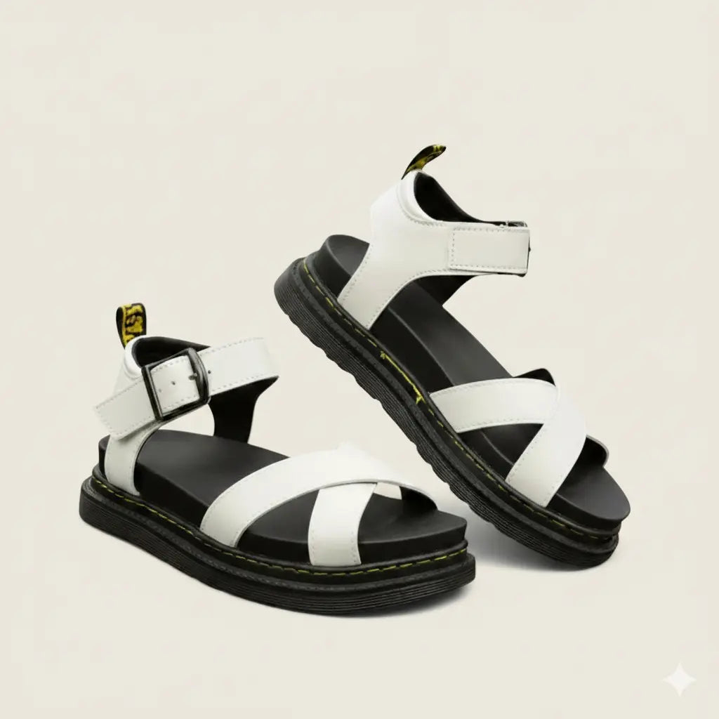 Women’s Buckle Platform Sandals | Urban ease with cushioned everyday support