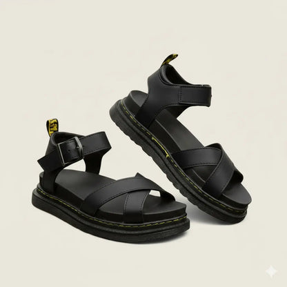 Women’s Buckle Platform Sandals | Urban ease with cushioned everyday support