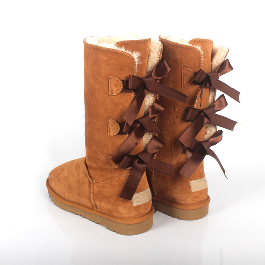 Women’s Lace-Up Mid-Calf Boots | Everyday versatility with classic lace detail