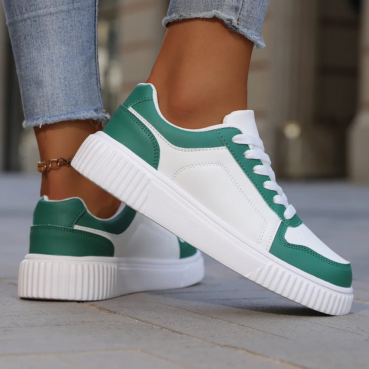 Women’s Cushioned Casual Sneakers | Non-slip grip with lightweight support