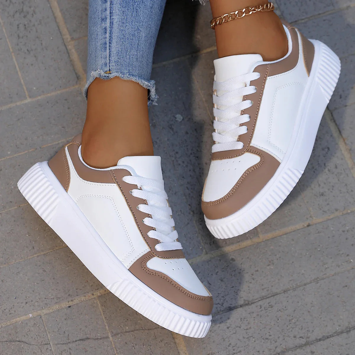 Women’s Cushioned Casual Sneakers | Non-slip grip with lightweight support