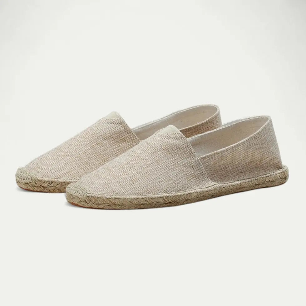 Men’s Linen Slip-On Espadrilles | Breathable summer ease with refined simplicity