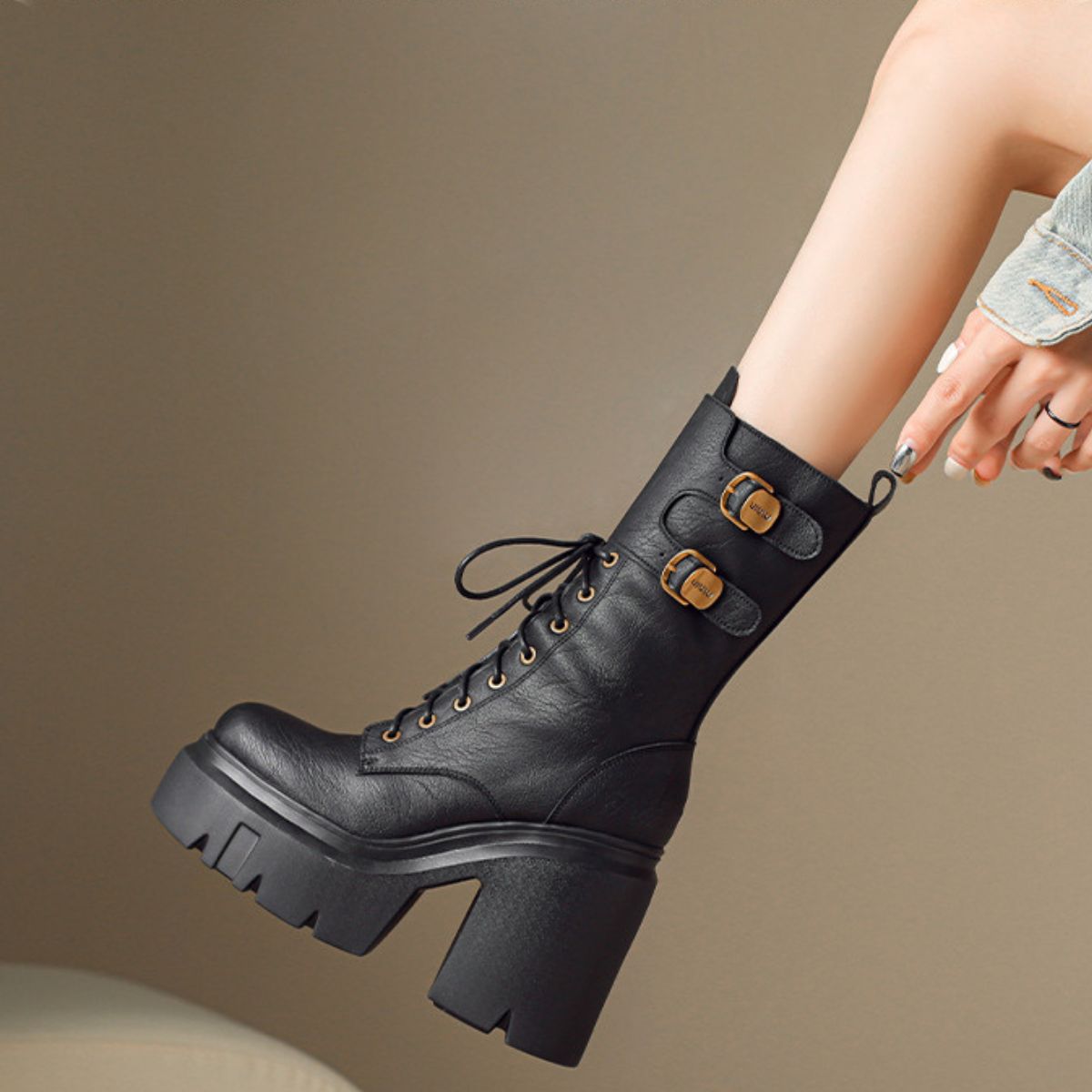 Women’s Elevated Platform Boots | Bold structure with powerful everyday lift