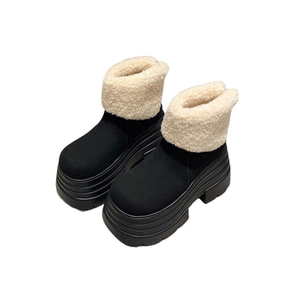 Women’s Cozy Platform Winter Boots | Warm comfort with confident elevation