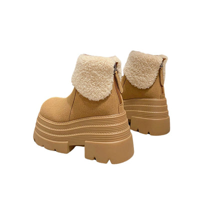 Women’s Cozy Platform Winter Boots | Warm comfort with confident elevation