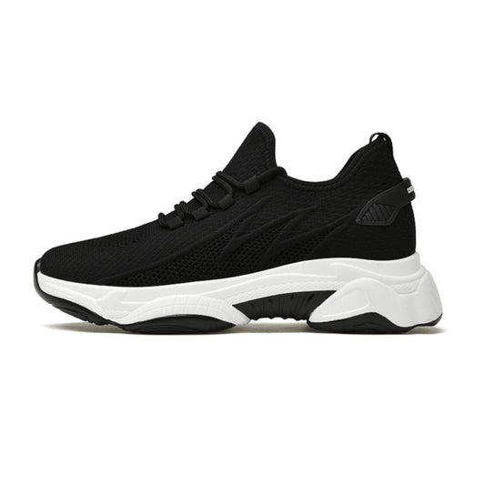 Women’s Height-Boosting Knit Sneakers | Elevated comfort with a sleek athletic finish