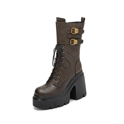 Women’s Elevated Platform Boots | Bold structure with powerful everyday lift