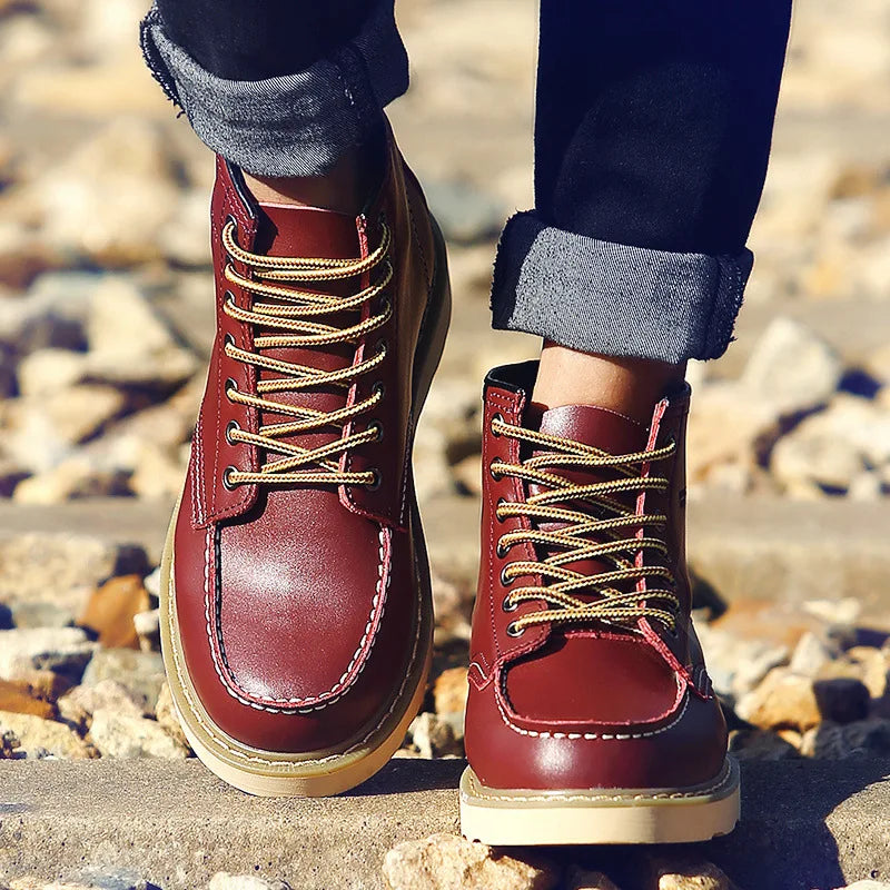 Men’s Lace-Up Ankle Boots | Rugged versatility with all-day comfort