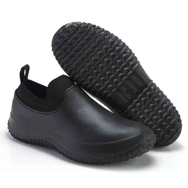 Men’s Waterproof Slip-On Work Shoes | Non-slip protection with all-day comfort