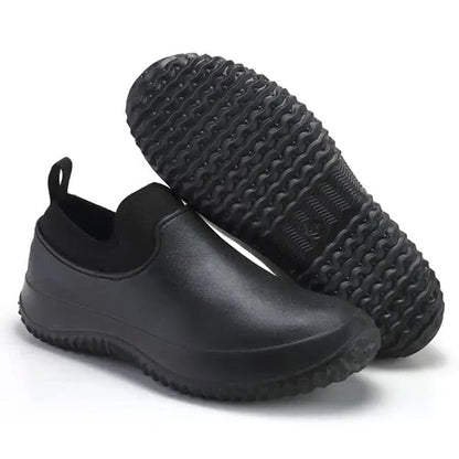 Men’s Waterproof Slip-On Work Shoes | Non-slip protection with all-day comfort