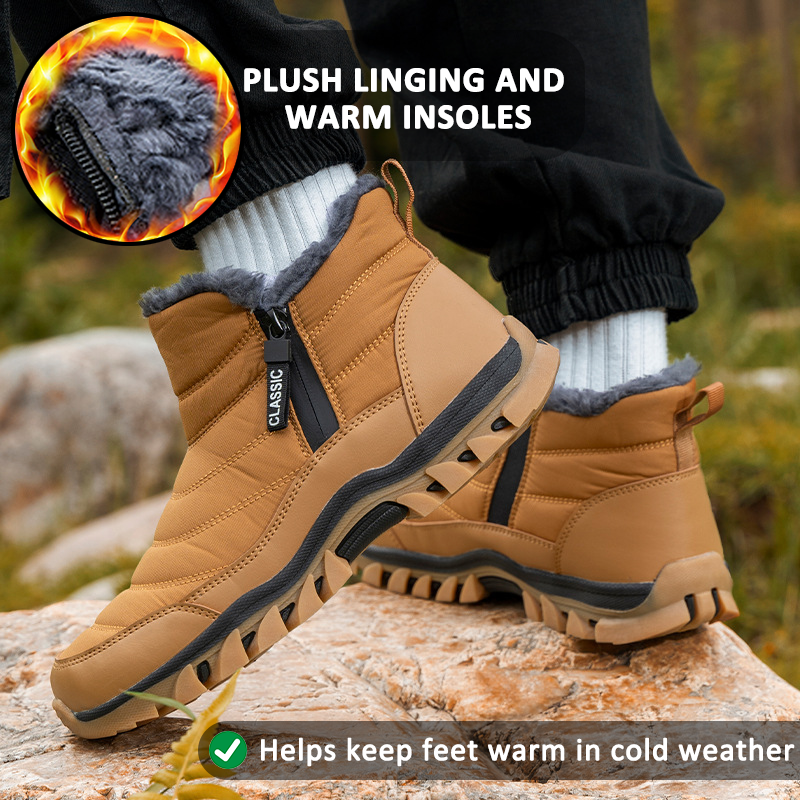 Men’s Waterproof Snow Boots | Supportive warmth for winter adventures